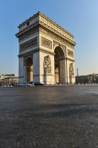 Arco di Trionfo a Parigi — Foto Stock