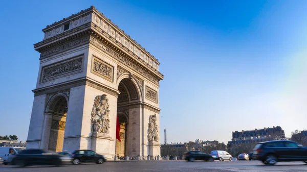 Αψίδα του Θριάμβου στο Παρίσι — Φωτογραφία Αρχείου