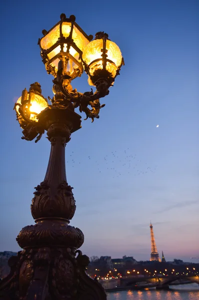 Linha do horizonte de Paris — Fotografia de Stock