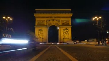 Arc de Triomphe Paris-zaman atlamalı