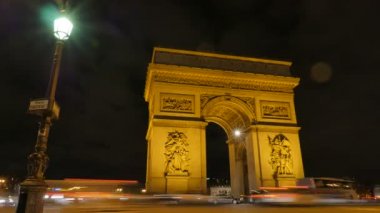 Arc de Triomphe Paris-zaman atlamalı