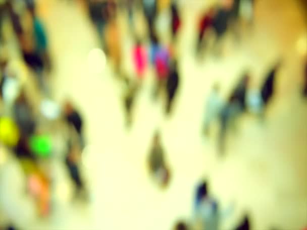 Groupe de personnes Marcher Mouvement flou 