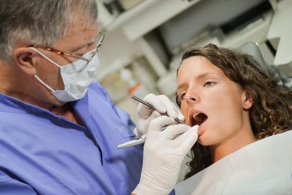 Women at Dentist — Stock Photo, Image