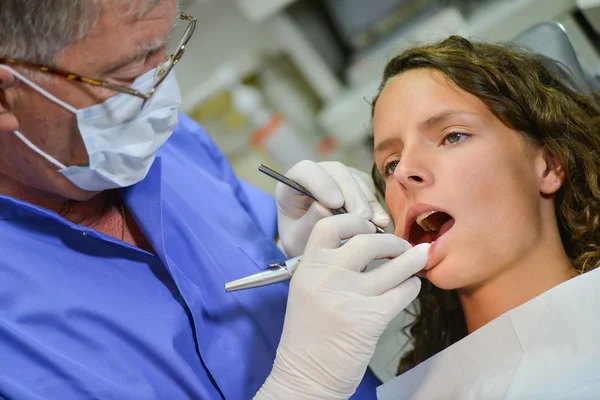 Women at Dentist — Stock Photo, Image