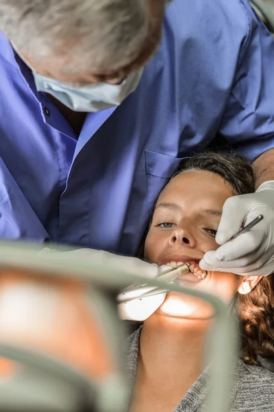 Young Women at Dentist — Stock Photo, Image