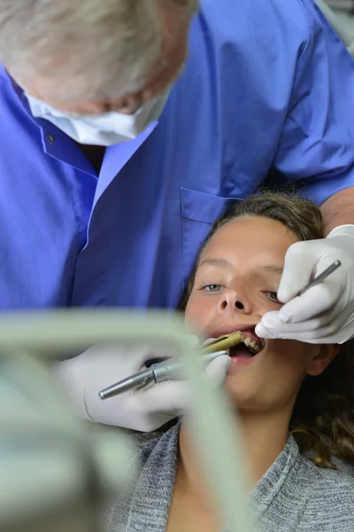 Young Women at Dentist — Stock Photo, Image