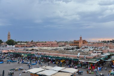 Djemaa El Fna, Marrakech, Fas