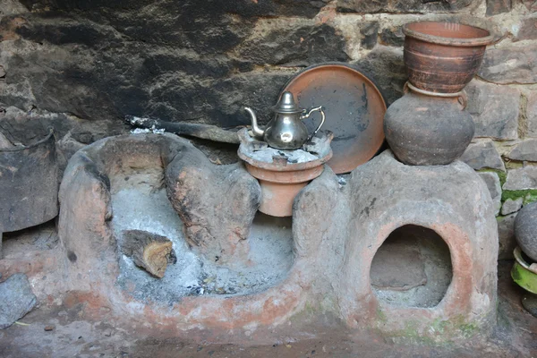 Arcilla comunal tradicional, Marruecos, África del Norte, África — Foto de Stock