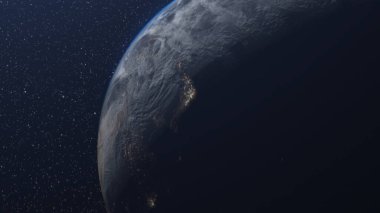 3D görüntüleme, Dünya Gezegeni dış uzay görünümü