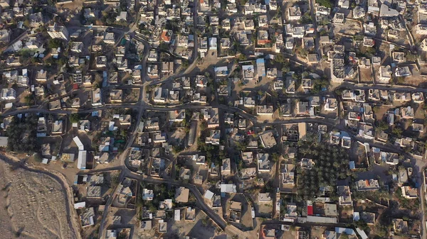 Vista Aérea Sobre Ciudad Jericó Los Tejados Del Territorio Palestinovista —  Fotos de Stock