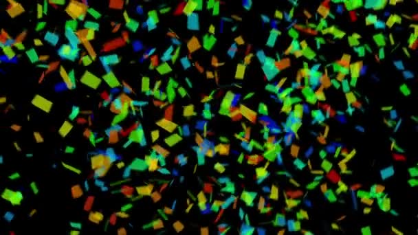 Effetto animazione Confetti — Video Stock