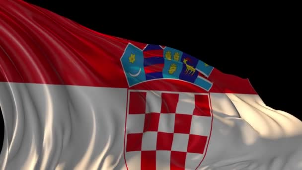 Σημαία της Κροατίας — Αρχείο Βίντεο
