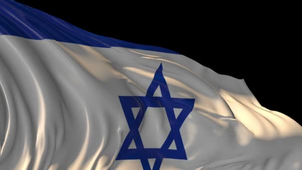 Flagge Israels — Stockvideo