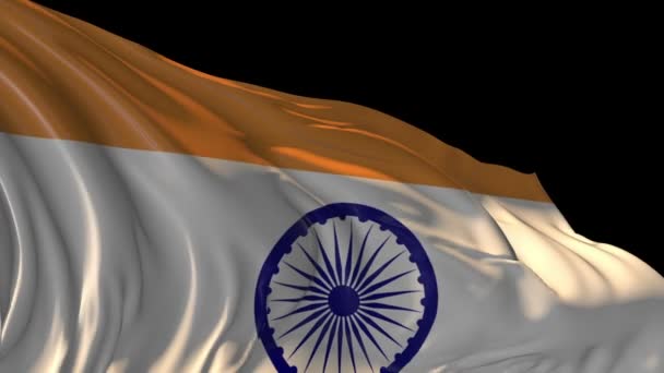 Flag of India — Stock Video
