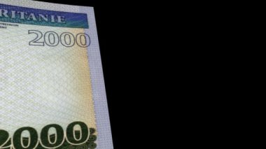 Moritanya banknot silecek