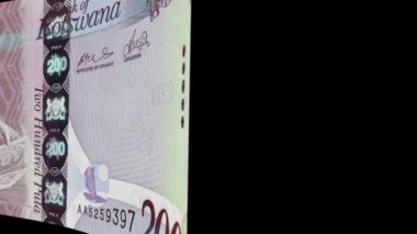 Botsvana banknot silecek