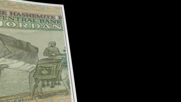 Limpiador de billetes Jordan — Vídeo de stock