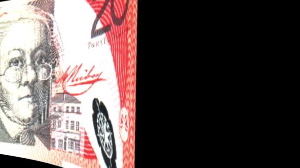 Billets en dollars australiens Transition — Video