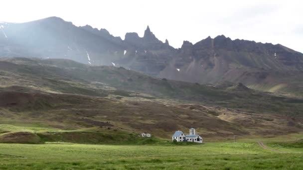 Ісландська краєвид — стокове відео