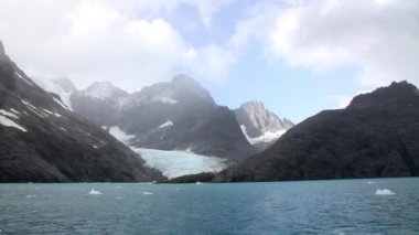 Mavi deniz, Antarktika yatay