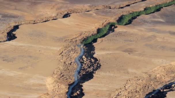 Döda havet sinkholes — Stockvideo