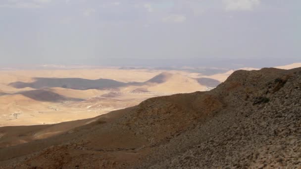 Mount Karkom τοπίου — Αρχείο Βίντεο