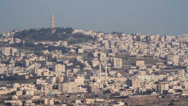 Östra Jerusalem stad — Stockvideo