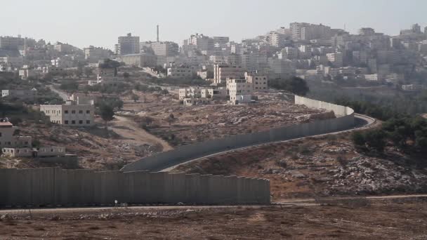 Jerusalén Este ciudad — Vídeo de stock