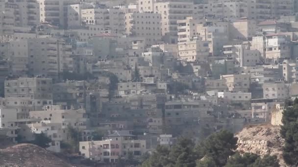 East Jerusalem city — Stock Video