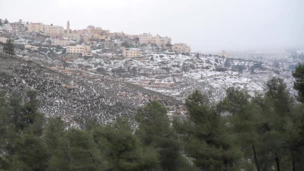 East Jerusalem city — Stock Video