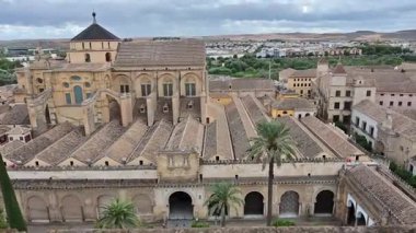 İspanya, Cordoba Katedrali 'nin havadan görünüşü