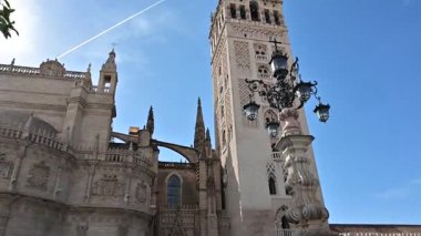 Seville, İspanya Katedrali manzarası