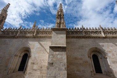 View of the majestic Cathedral of Granada, located in the heart of the Andalusian city. A remarkable example of Spanish Renaissance architecture with Baroque details. Perfect image for concepts of faith, history, art, religion, and cultural tourism 