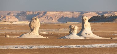 Sahra, Mısır 'daki Beyaz Çöl Ulusal Parkı