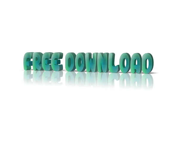 Free download 3d word — Stock Photo, Image