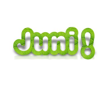 Juni 3d kelime yansıması ile 