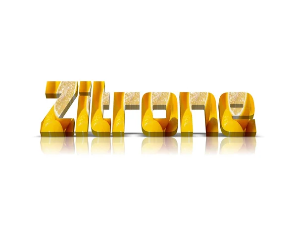 Zitrone — Foto Stock