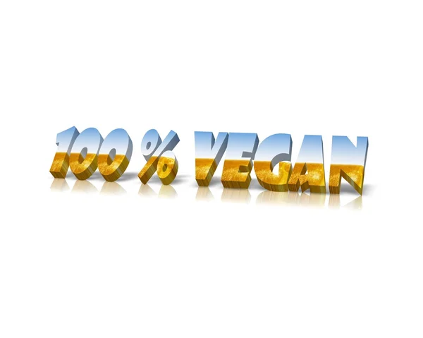 Строгий вегетаріанець — стокове фото