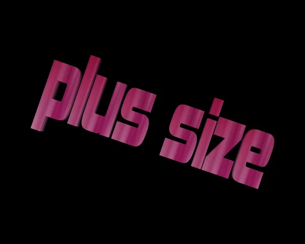 Plus size  xxl — Stock Photo, Image