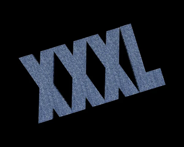 再加上大小 xxl — 图库照片