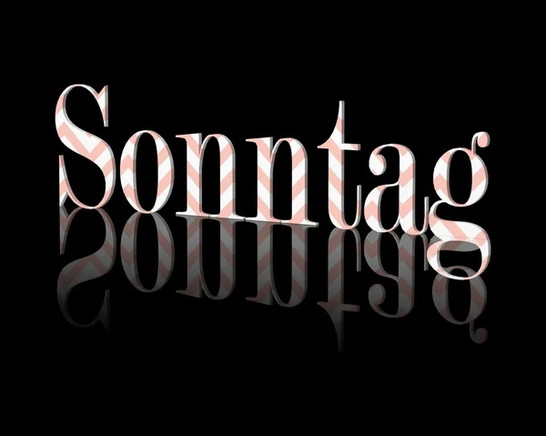 Sonntag — Stock Photo, Image