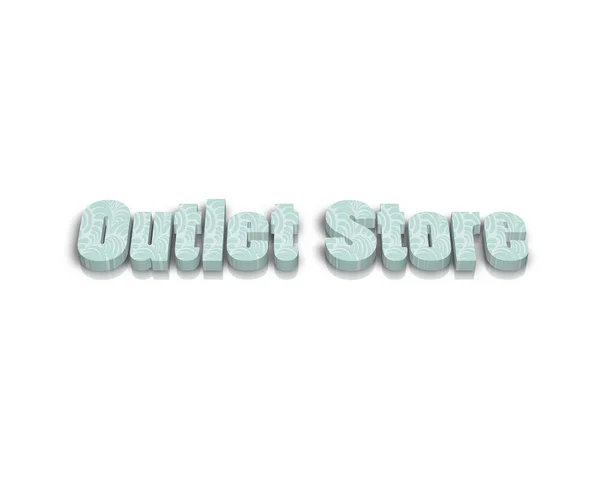 Outlet or second hand — Stock Photo, Image