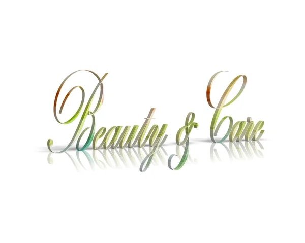 Beauty and care schönheitspflege — Stockfoto