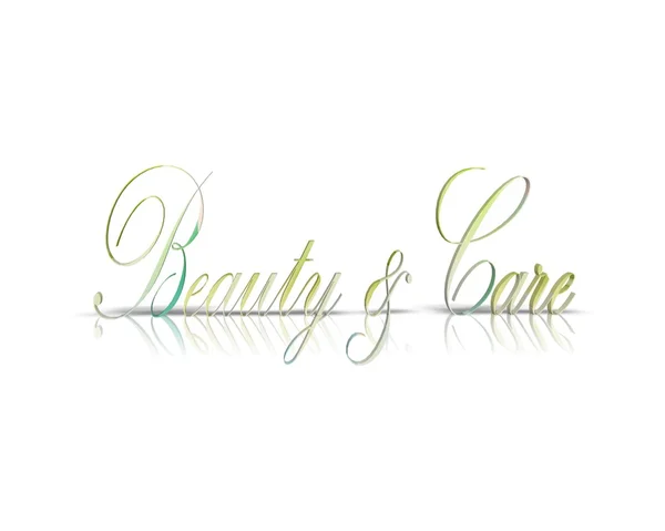 Beauty and care schönheitspflege — Zdjęcie stockowe