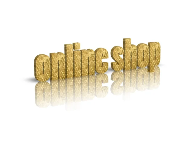 Online winkel — Stockfoto