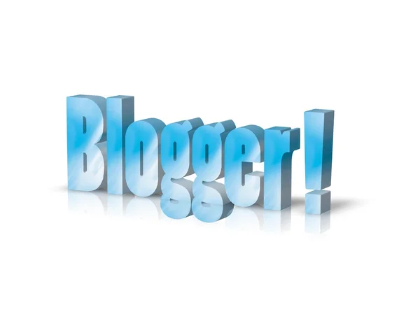 Blog blogger levensstijl — Stockfoto