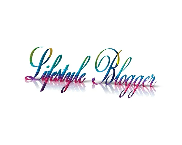 Blog blogger yaşam tarzı — Stok fotoğraf