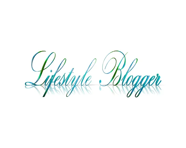 Blog blogger stylu życia — Zdjęcie stockowe