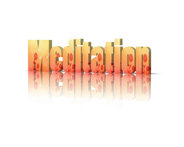 Meditating — Stock Photo, Image