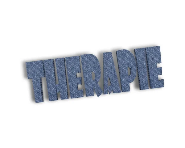 Therapie terapi — Stockfoto